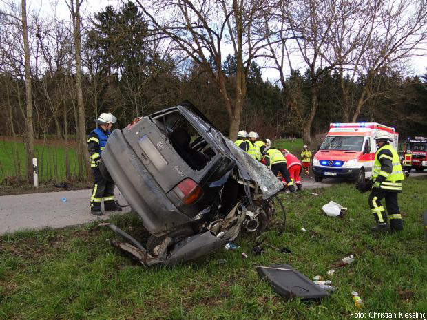 Verkehrsunfall Feuerwehr