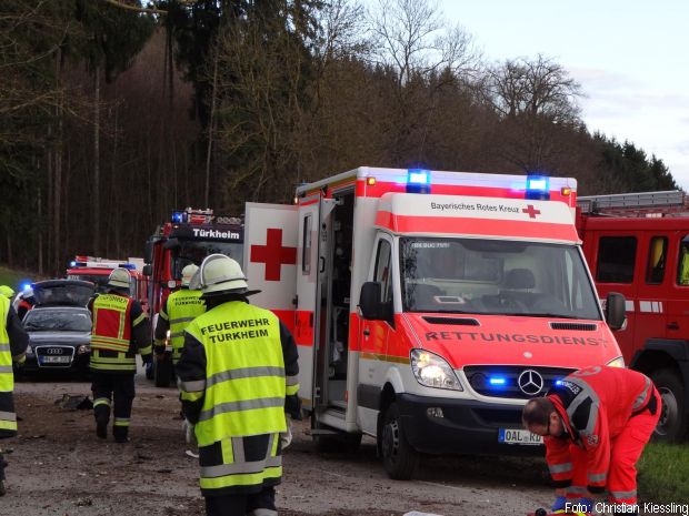 Verkehrsunfall Feuerwehr