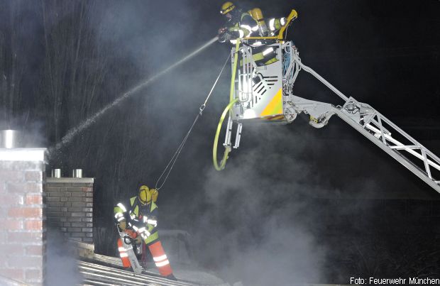 Absturzsicherung Brand Feuerwehr