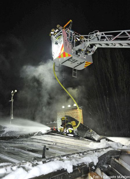 Absturzsicherung Brand Feuerwehr