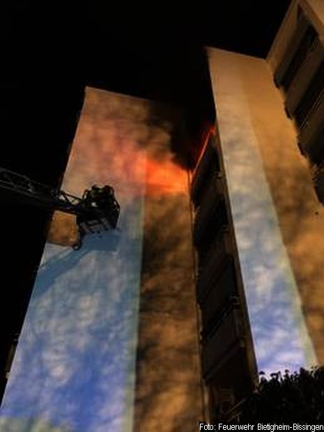 Balkonbrand Wohnung Steigleitung