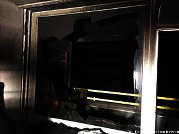 Balkonbrand Wohnung Steigleitung
