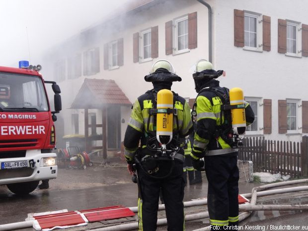 Brand landwirtschaftliches Anwesen