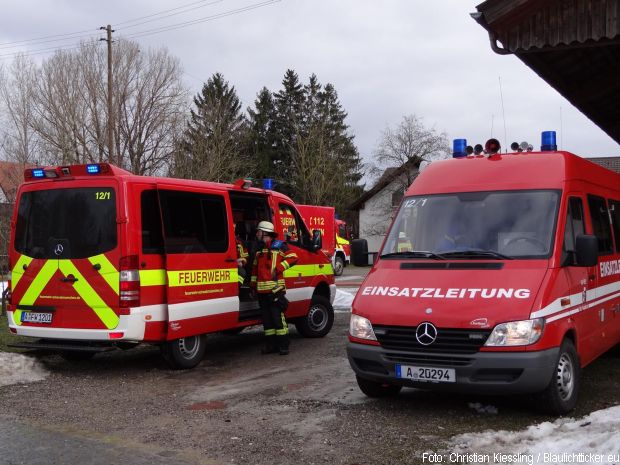 Brand landwirtschaftliches Anwesen