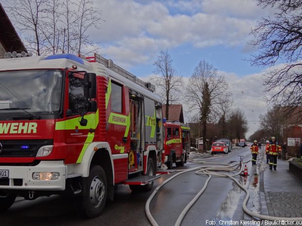 Brand landwirtschaftliches Anwesen