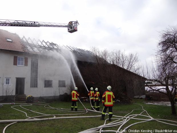 Brand landwirtschaftliches Anwesen