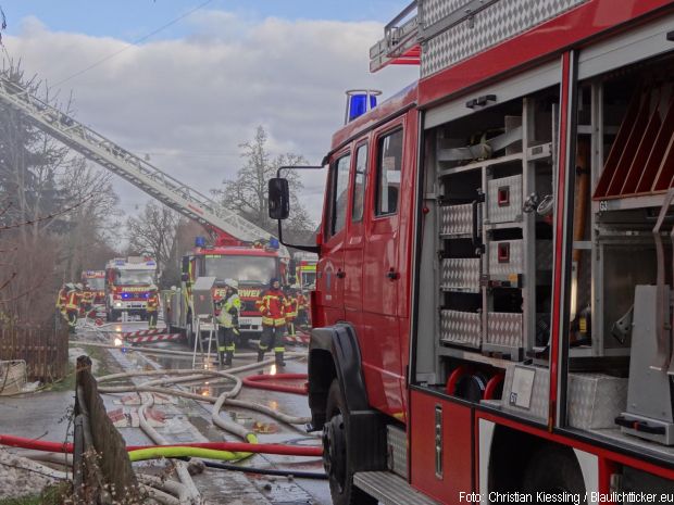 Brand landwirtschaftliches Anwesen