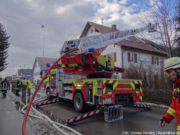 Brand landwirtschaftliches Anwesen