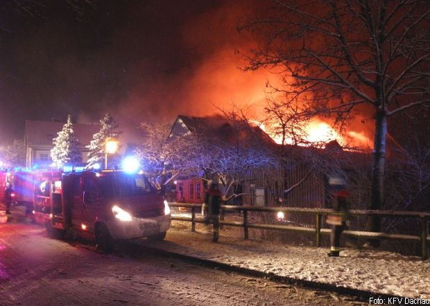 Großbrand Schreinerei Taxa