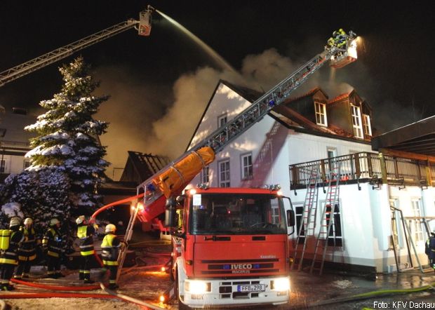 Großbrand Schreinerei Taxa