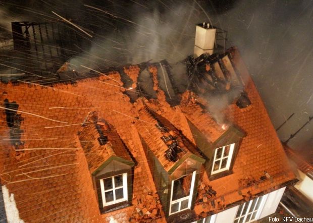 Großbrand Schreinerei Taxa