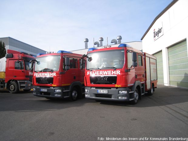 Fahrzeugförderung Feuerwehr Brandenburg