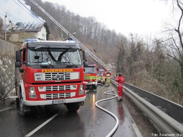 Explosionen Brand Einfamilienhaus