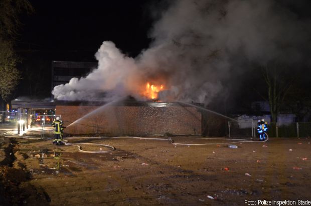 Großbrand Gärtnerei Buxtehude