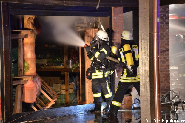 Großbrand Gärtnerei Buxtehude