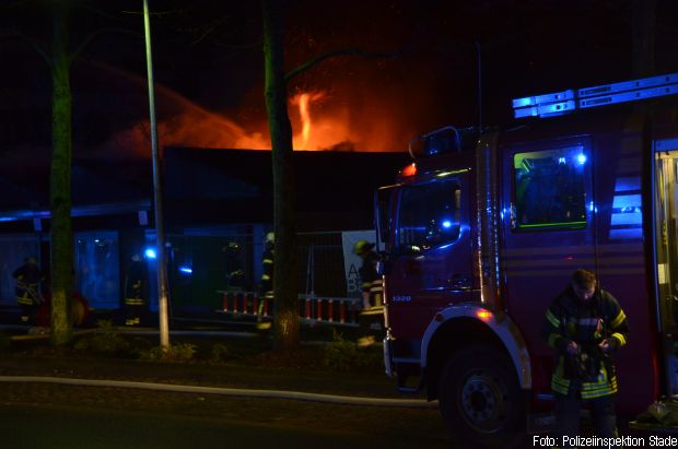 Großbrand Gärtnerei Buxtehude