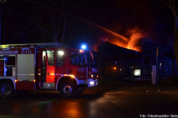 Großbrand Gärtnerei Buxtehude
