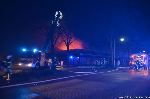 Großbrand Gärtnerei Buxtehude