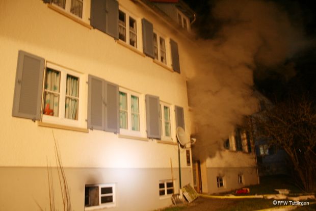 Kellerbrand Tuttlingen Feuerwehr