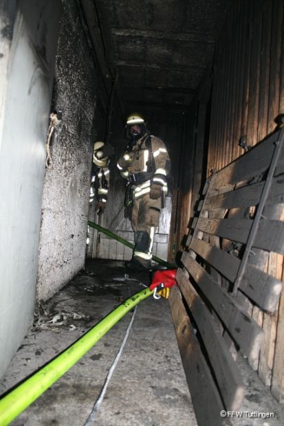 Kellerbrand Tuttlingen Feuerwehr