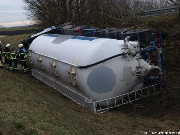 Unfall Absperrung Feuerwehr
