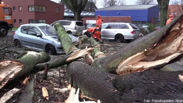 Sturmeinsatz Unwetter Feuerwehr