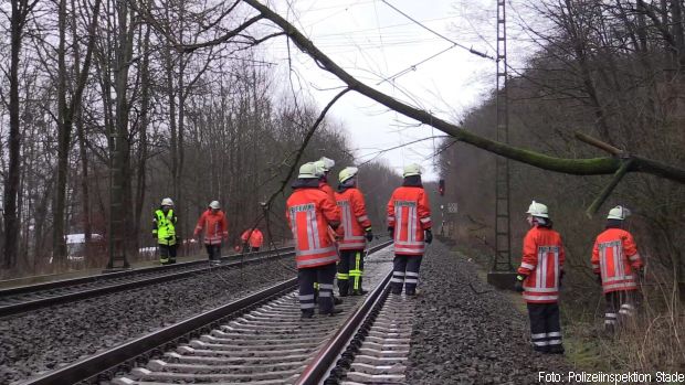 Sturmeinsatz Unwetter Feuerwehr