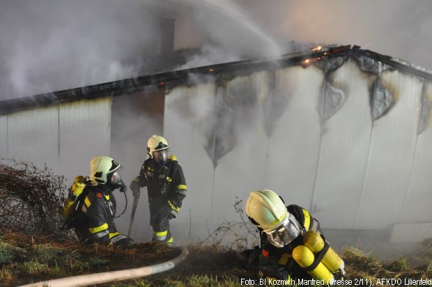 Brand Gaststätte Holzbau