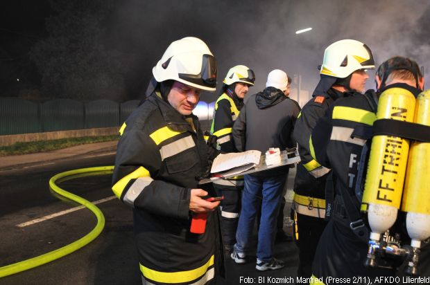 Brand Gaststätte Holzbau