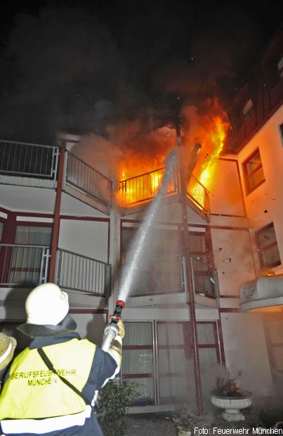 Zangenangriff Feuerwehr München