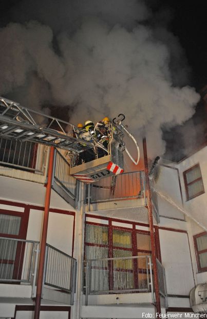 Zangenangriff Feuerwehr München