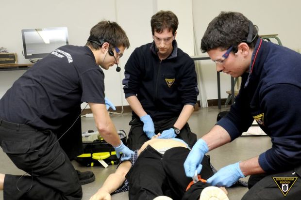 Rettungsdienst Simulation München