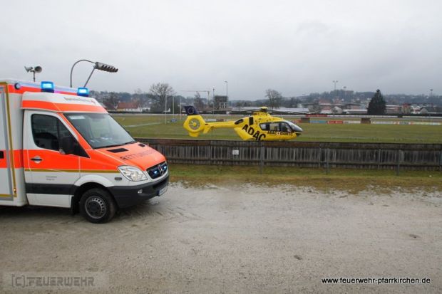 Explosion Propangasflasche Feuerwehr