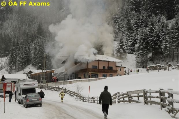 Mehrfamilienhaus Brand Österreich