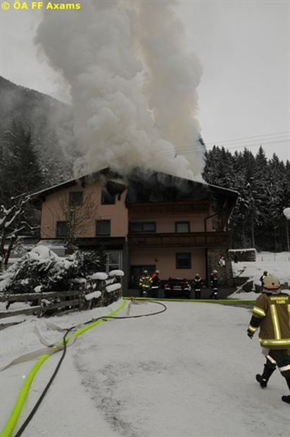 Mehrfamilienhaus Brand Österreich