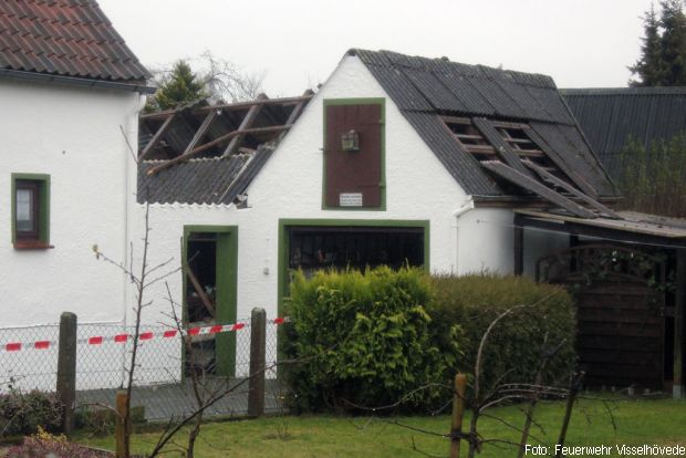 Explosion Verletzter Visselhövede