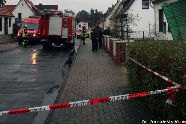 Explosion Verletzter Visselhövede