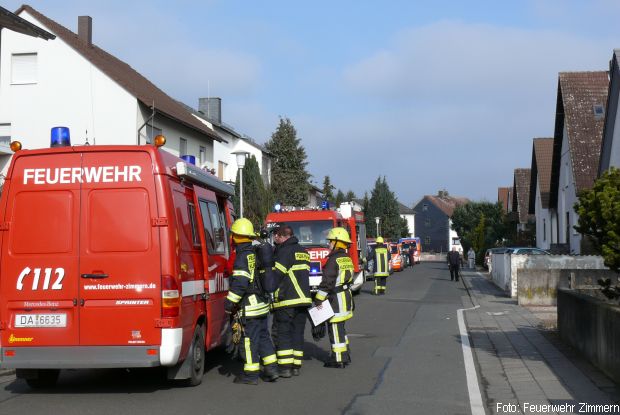 Fettbrand mit Wasser gelöscht