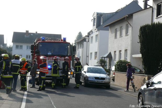 Fettbrand mit Wasser gelöscht
