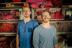 Die beiden Brüder und Geschäftsführer von Feuerwear Martin und Robert Klüsener 