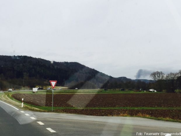 Großbrand Auto Werkstatt