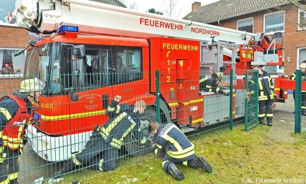 Hubarbeitsbühne Feuerwehr Nordhorn