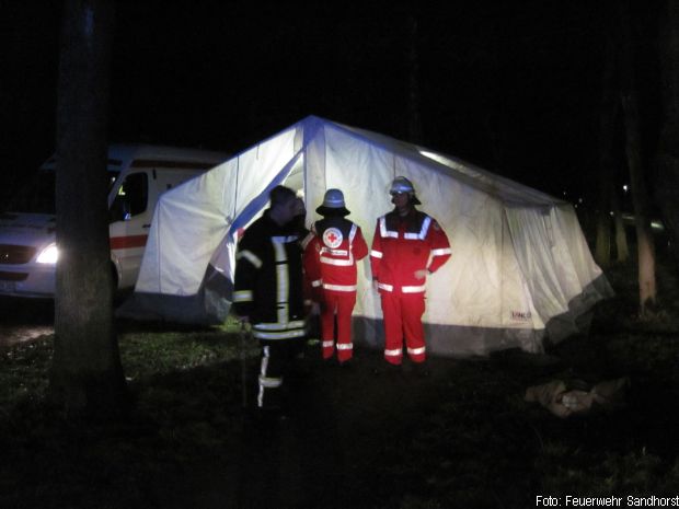 Kellerbrand Innenangriff Feuerwher