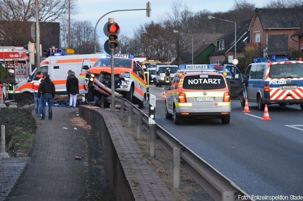 Unfall Einsatzfahrt Notarzt