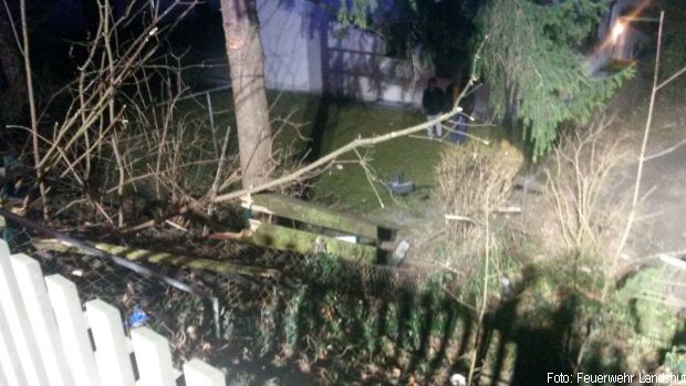 Unfall Feuerwehr Landshut