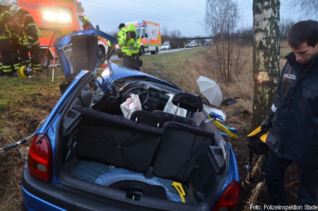 Seitenlage Pkw Verkehrsunfall
