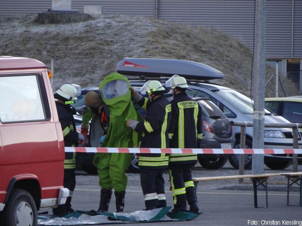 Ammoniak Gefahrgut Feuerwehr