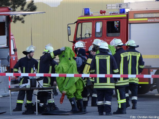 Ammoniak Gefahrgut Feuerwehr