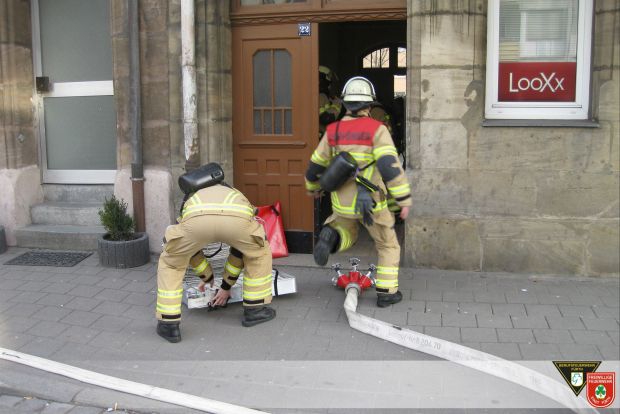 Berufsfeuerwehr Fürth Wohnungsbrand