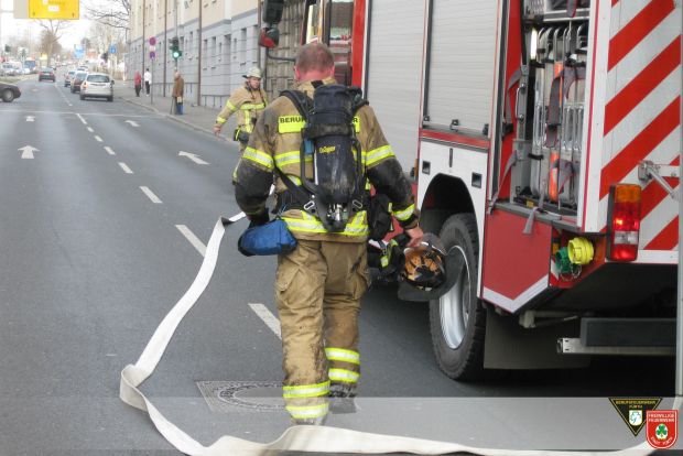 Berufsfeuerwehr Fürth Wohnungsbrand
